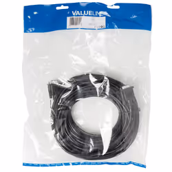 Valueline VGA- VGA, 15m câble VGA VGA (D-Sub) Noir