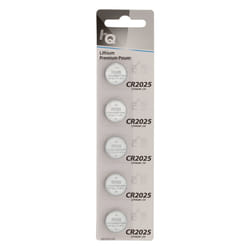 HQ HQCR2025/5BL pile domestique Batterie à usage unique CR2025 Lithium