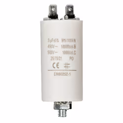 Fixapart W1-11008N, Fixed capacitor, Cylindrique, Blanc, 8000 nF, 5%, 450 V