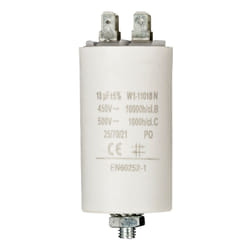 Fixapart W1-11018N différente capacité Blanc Fixed capacitor Cylindrique