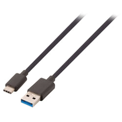 Valueline USB 3.0 C/A, 1 m câble USB USB 3.2 Gen 1 (3.1 Gen 1) USB A USB C Noir