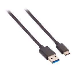 Valueline USB 3.0 C/A, 1 m câble USB USB 3.2 Gen 1 (3.1 Gen 1) USB A USB C Noir