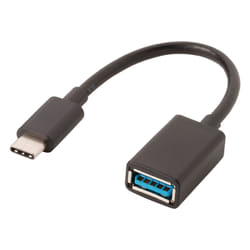 Valueline USB 3.0 C/A, 0.2 m câble USB 0,2 m USB 3.2 Gen 1 (3.1 Gen 1) USB C USB A Noir