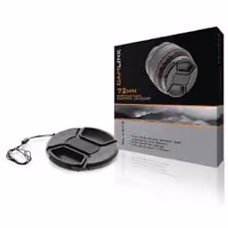 CamLink CL-LC72 capuchon d'objectifs Caméra Numérique 7,2 cm Noir