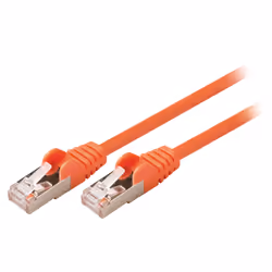 Valueline VLCP85121O025, 0,25 m, Cat5e, SF/UTP (S-FTP), RJ-45, RJ-45
