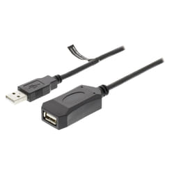 Valueline VLCRP6005 câble USB 5 m USB 2.0 USB A Noir