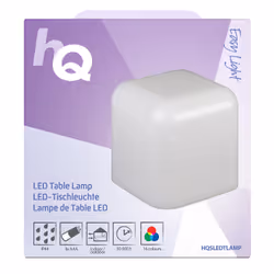 HQ HQSLEDTLAMP, 1 ampoule(s), 1,5 W, LED, 50000 h, 160°, 6 couleurs