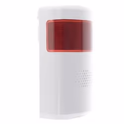 König SAS-CLALOS10, Sirène sans fil, Extérieure, 868.3 MHz, 105 dB, IP44, Blanc
