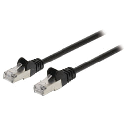 Valueline VLCP85111B20 câble de réseau Noir 2 m Cat5e S/UTP (STP)