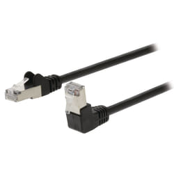 Valueline VLCP85125B05 câble de réseau Noir 0,5 m Cat5e SF/UTP (S-FTP)