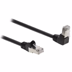 Valueline VLCP85125B05 câble de réseau Noir 0,5 m Cat5e SF/UTP (S-FTP)