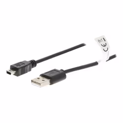 Valueline Câble USB USB (M) pour mini USB type B (M) USB 2.0 3 m noir
