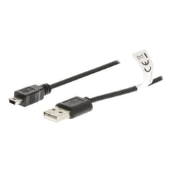 Valueline Câble USB USB (M) pour mini USB type B (M) USB 2.0 3 m noir