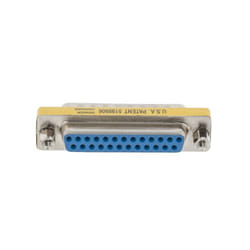 Valueline VLCP52818M changeur de genre de câble D-SUB 25-Pin Métallique