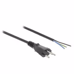 Nedis VLEP11210B30 câble électrique Noir 3 m