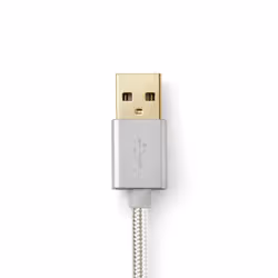 Nedis CCTB39300AL10 câble de téléphone portable Aluminium 1 m USB A Lightning - Vue supplémentaire 5