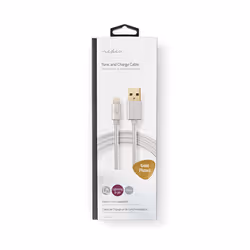 Nedis CCTB39300AL10 câble de téléphone portable Aluminium 1 m USB A Lightning - Vue supplémentaire 6