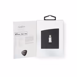 Nedis CCTB39901AL changeur de genre de câble Apple Lightning USB Micro B Female Aluminium - Vue supplémentaire 4