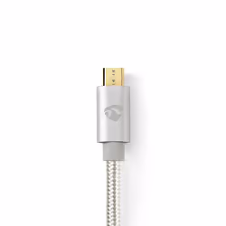 Nedis CCTB60650AL20 câble USB 2 m USB 2.0 Micro-USB B USB C Aluminium - Vue supplémentaire 5
