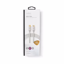 Nedis CCTB60650AL20 câble USB 2 m USB 2.0 Micro-USB B USB C Aluminium - Vue supplémentaire 6