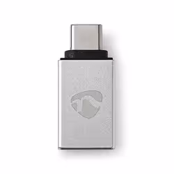 Nedis CCTB60915AL, USB Type-C Male, USB A Female, Aluminium