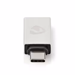 Nedis CCTB60915AL changeur de genre de câble USB Type-C Male USB A Female Aluminium