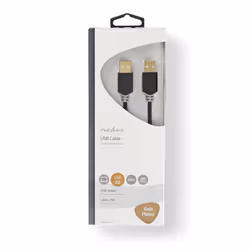 Nedis CCBW60000AT20 câble USB 2 m USB 2.0 USB A Anthracite