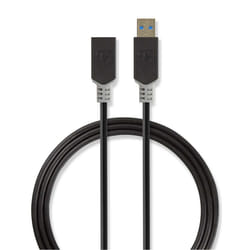 Nedis CCBW61010AT20 câble USB 2 m USB 3.2 Gen 1 (3.1 Gen 1) USB A Anthracite