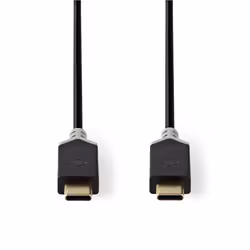 Nedis CCBW64750AT10 câble USB 1 m USB 3.2 Gen 2 (3.1 Gen 2) USB C Anthracite