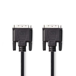Nedis CCGP32000BK100 câble DVI 10 m Noir