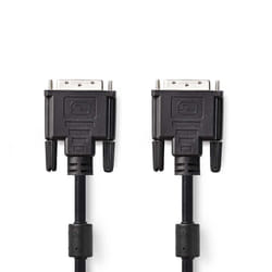 Nedis CCGP32000BK30 câble DVI 3 m DVI-D Noir