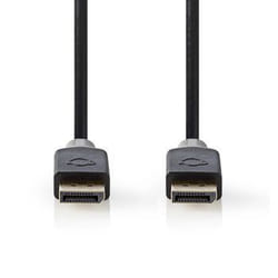 Nedis CCBW37000AT20 câble DisplayPort 2 m Anthracite