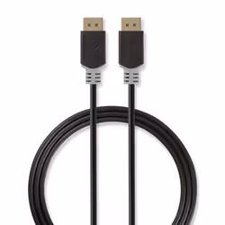Nedis CCBW37000AT20 câble DisplayPort 2 m Anthracite