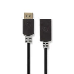 Nedis CCBW37150AT02 câble HDMI 0,2 m HDMI Type A (Standard) Anthracite