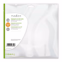 Nedis CCGP37200BK30 câble vidéo et adaptateur 3 m DisplayPort DVI-D Noir
