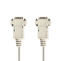 Nedis CCGP59001IV20 câble VGA Ivoire
