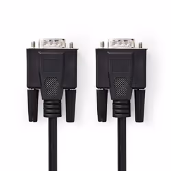 Nedis CCGP59000BK20 câble VGA 2 m VGA (D-Sub) Noir