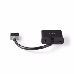Nedis CCBW34900AT02 câble vidéo et adaptateur 0,2 m VGA (D-Sub) HDMI Type A (Standard) Anthracite
