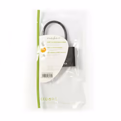 Nedis CCGP34900BK02 câble vidéo et adaptateur 0,2 m HDMI VGA (D-Sub) Noir