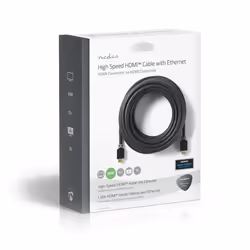 Nedis CVBW34000AT100 câble HDMI 10 m HDMI Type A (Standard) Anthracite - Vue supplémentaire 5