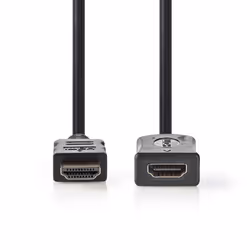 Nedis CVGP34090BK10 câble HDMI 1 m HDMI Type A (Standard) Noir