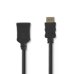 Nedis CVGP34090BK20 câble HDMI 2 m HDMI Type A (Standard) Noir