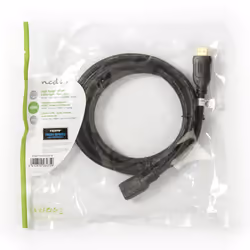 Nedis CVGP34090BK20 câble HDMI 2 m HDMI Type A (Standard) Noir