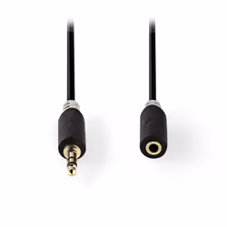 Nedis CABW22050AT10, 3,5mm, 3,5mm, Aluminium cuivré (CCA), 1 m, Anthracite