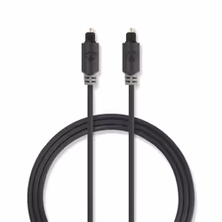 Nedis CABW25000AT10, TOSLINK, TOSLINK, Fibre optique, 1 m, Anthracite