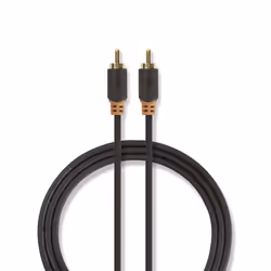 Nedis CABW24170AT20, RCA, Mâle, RCA, Mâle, 2 m, Anthracite