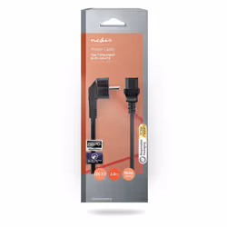 Nedis CEBW10000BK20 prise de courant électrique C13 Noir 2P+E