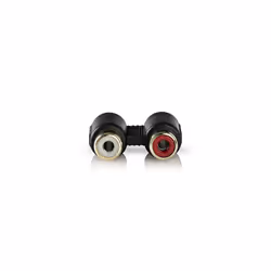 Nedis CABW24952AT changeur de genre de câble 2 x RCA 2x RCA Female Anthracite