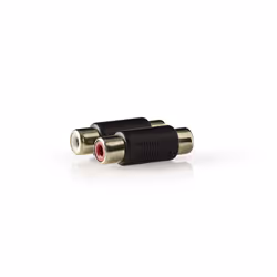Nedis CABW24952AT changeur de genre de câble 2 x RCA 2x RCA Female Anthracite