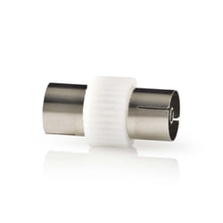 Nedis CSBW40941WT changeur de genre de câble Coax Female Blanc